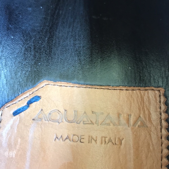 AQUATALIA MENS SIZE 13 NEIL LEATHER LOAFERS - Picture 6 of 10